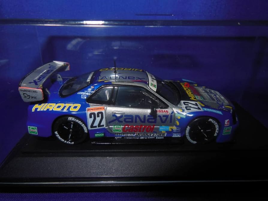 Nismo XANAVI HIROTO GT-R 2001年JGTC ミニカー Xanavi HIROTO GT-R JGTC 2001 | 週刊 ミニカー野郎